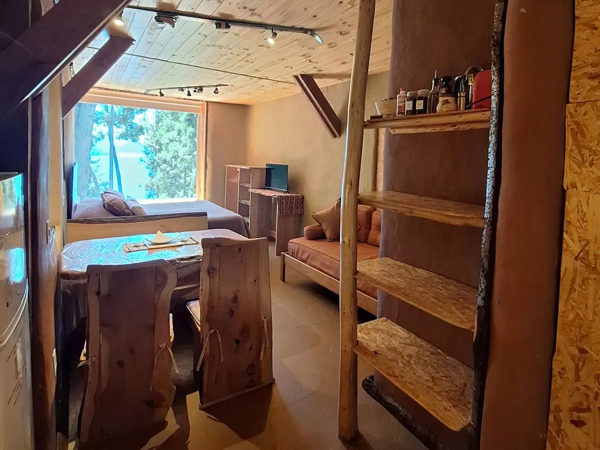 Cabaña LUNI diseño y confort en un solo ambiente