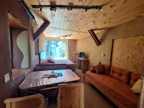 CABAÑA LUNI – Vista al lago, calidez y descanso real